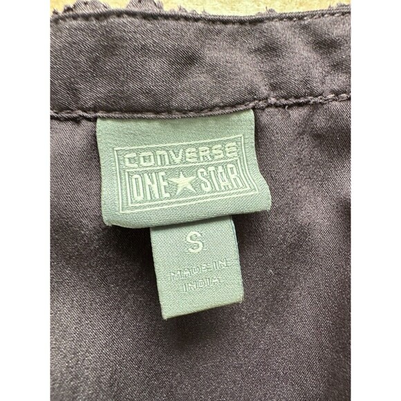 Converse‎ One Star Tuxedo Ruffle  Blouse Women size s - Picture 5 of 6